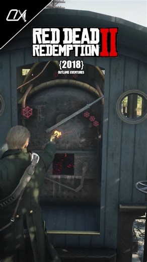Evolution of Train Engine Physics in Red Dead Games #rdr #rdr1 #rdr2 #reddead #gaming