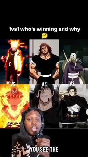Who Wins These 1v1 Battles in Anime?
