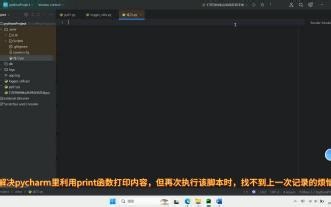 pycharm编写python代码，打印内容在控制台和本地