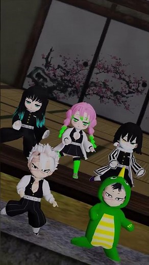 Poke Dance - Demon Slayer Mini Version - MMD
