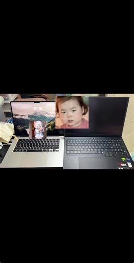 苹果电脑和联想电脑谁的散热能力强呢？ #MacBook #MacBookair #macbookpro #联想拯救者 #散热器