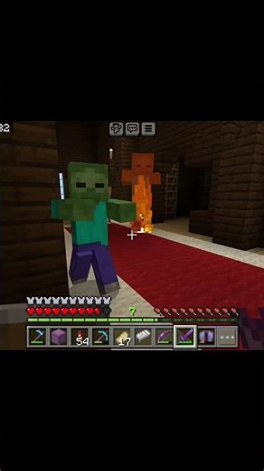 Main Fir Se Woodland Mansion Main Aa Gaya, Minecraft Survival Series Pocket Edition #shorts