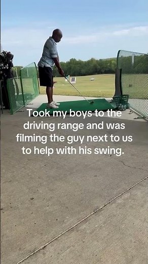 Hilarious Golf Swing at the Driving Range 😂 | Funniest Golf Clip