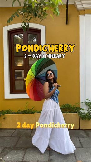 2 day Pondicherry itinerary | Things to do in Pondicherry #pondicherry #travel #travelindia
