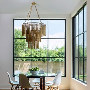 [Hot Item] Modern Slim Framed Fixed Custom Design Wrought Iron Steel Windows