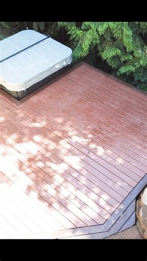 No More Painting Or Staining Ever! Low Maintenance TREX Composite Deck!