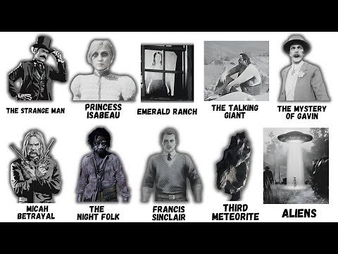 Every Red Dead 2 Unsolved Mysteries Explained