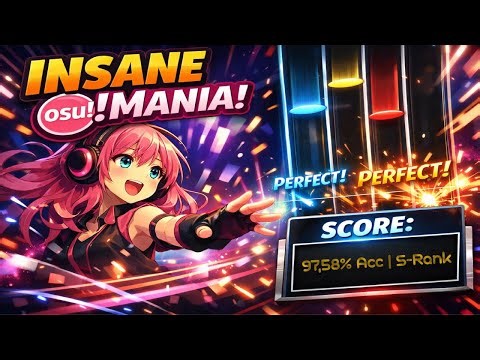 osu!mania | Camellia - Fastest Crash [97,58% Acc // S-Rank]