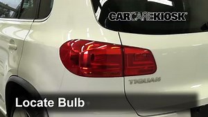 Tail Light Replacement on 2014 Volkswagen Tiguan R-Line 2.0L 4 Cyl. Turbo