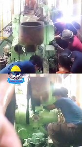 Proses general overhaul generator untuk pergantian crankshaft dan cylinder liner Assalamunalaikum dan salamat sore #reels #overhaul #engineer | Amir Kelana Kadang
