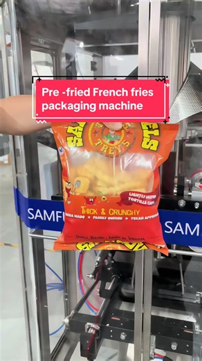 Pre-fried French Fries Packaging Machine for Efficient Packing