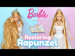 Restoring Wedding Rapunzel Barbie (2005) 👑✨