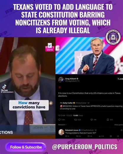 4.3K views · 84 reactions | exas voters have approved Proposition 16,...