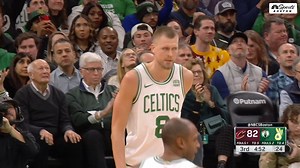 "That's 7' 3", step-back 3PT" | NBC Sports Boston