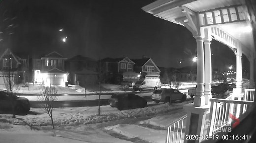Possible meteor captured in Calgary’s Auburn Bay neighbourhood