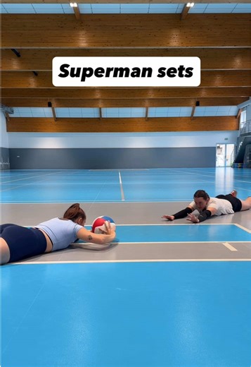 Superman Sets in Volleyball Drills