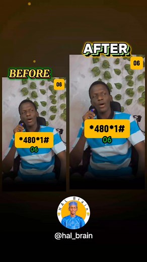 252K views · 4.4K reactions | Before & AFTER ✨ ‎▶️ MTN Code 06 ‎ ‎Yanda zaka hana kamfanin MTN su dinga cirar make kuɗi... ‎ ‎#halbrain ‎ | Haruna Abubakar Liye | Facebook