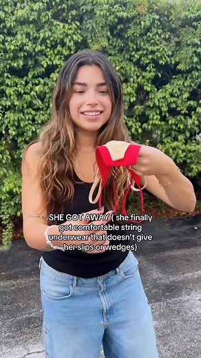 My husband designed the Y-String® 🤍 It’s called that because of the Y-shape in the back. It feels like regular full-coverage underwear, but still gives the minimal lines of a G-String , without slips or wedgies 🥹 From @spicywear | Izabella Garavaglia King