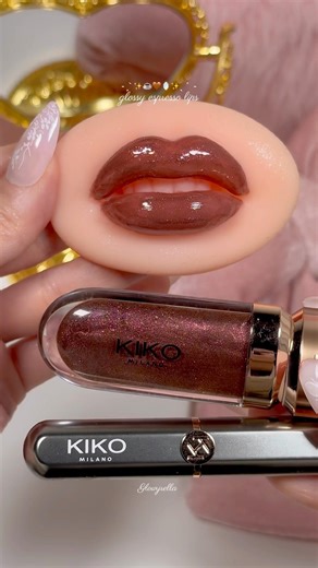 Two textures meeting in one glow ☕️🤎✨ ‪@KikocosmeticsItOfficial‬