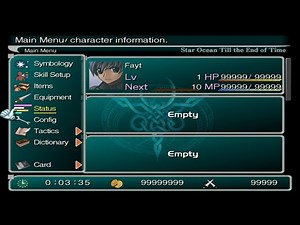 Share Cheat Pnach Star Ocean - Till the End of Time [Disc 1 of 2] PCSX2/AetherSX2 (23A97857.pnach)
