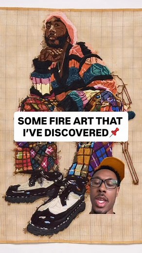 Kevin Shephard📌 on Instagram: "I’m ngl, this one got me looking at my creative abilities different lmaoo why have I never heard of “fiber painting?” 😮‍💨📌 but either way, i need a piece on my wall asap!!! How yall feel about this one?"