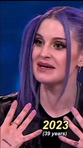 Kelly Osbourne from 2013 to 2024 #osbournefamily #kellyosbourne #shorts