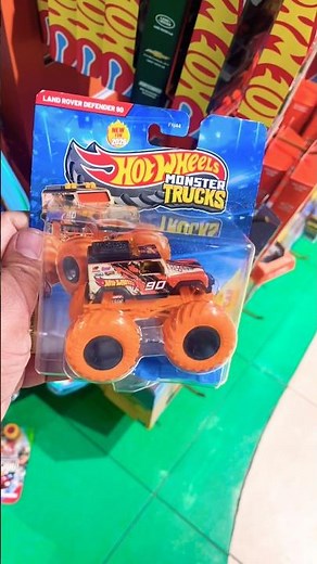 Hot Wheels Monster Trucks🔥 Land Rover Defender 90 & Concrete Crusher! #hotwheels #monstertruck