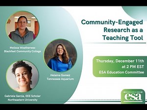 Community Engaged Research as a Teaching Tool