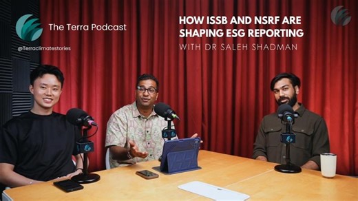 How ISSB and NSRF Are Shaping ESG Reporting - The Terra Podcast Ep.6 Dr Saleh Shadman | Dr. Saleh Shadman