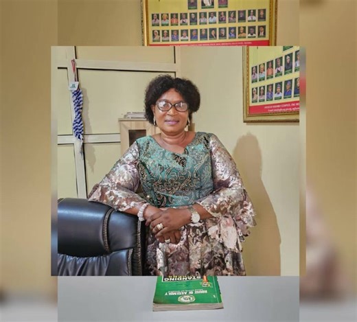 *CELEBRATING OGUN DEPUTY SPEAKER ON HER DAY* "I returned, and saw...