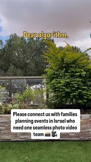 Noam Scheepens // Event Videographer on Instagram: "It took a few tries, but we got there in the end 😉 Okay algorithm, do your thing! Introducing Nili Auerbach × Noam Scheepens Photo + Video 📸🎥 We work seamlessly together, bringing positive energy, creativity, and a whole lot of heart to your simchas. 📩 Message us for availability & package options Starting at 4500 NIS #photovideo #israelevents #jewishcelebration"