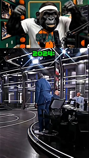 Shaq broke the set! 🤯💥 #shorts #Shaq #NBA #Fail #Funny