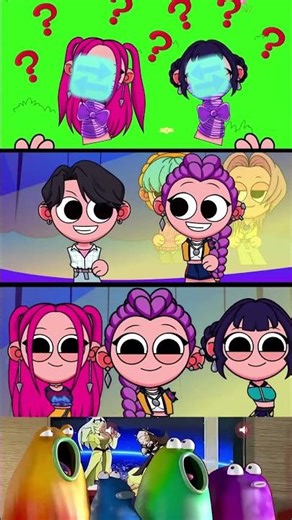 FNF Golden But Sprunki Mix Blob Opera 15 – KPop Demon Hunters #fnf #golden #blobopera