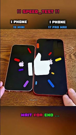 🚀🔥 iPHONE 17 PRO MAX VS iPHONE 13 MINI SPEED TEST!! 🔥🚀