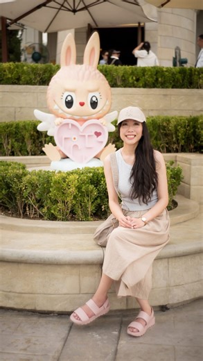 Stephanie Lau @AllAboutAmi on Instagram: "While we were in Beijing, we checked out Pop Land! Did you know @popmart had a theme park? I was hoping to find some of the exclusive Mokoko products only found here - watch the video to see what I ended up getting 🩷 #popland #travelchina #labubulove"