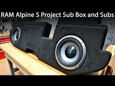 RAM Alpine S Project Sub Box and Subs