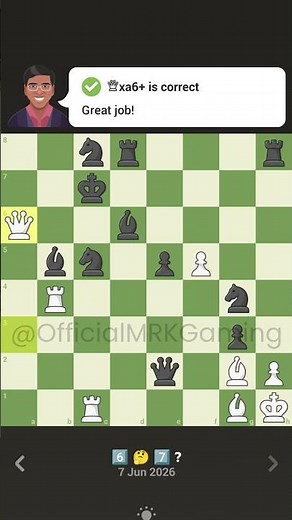 07-06-2026 | Daily Chess Puzzle Solution | Best Move Explained #chess #chesstactics #chesspuzzle