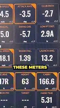 INDOOR BAY vs DRIVING RANGE? ⛳️ #drivingrange #golftips #trackman