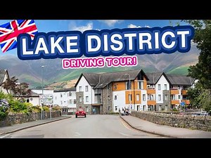 LAKE DISTRICT DRIVE | Grasmere to Keswick Relaxing Lake District scenic driving video