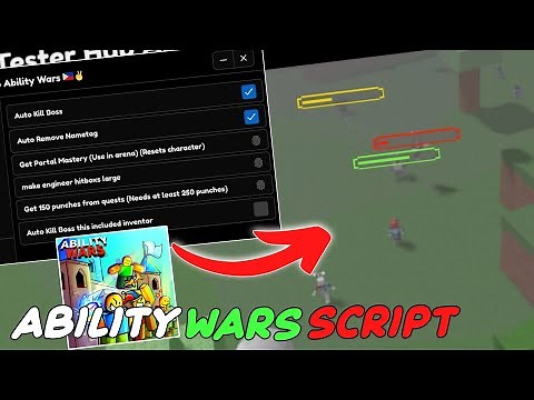 [ TESTER HUB ] Ability Wars Script Showcase