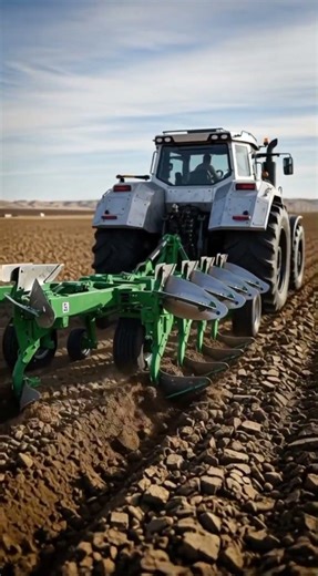 Armored Farming Tractor in Action 🇺🇸 | Future of American Agriculture 🚜💥