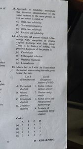 Approach to reliability assessment that involves administration... | Filo