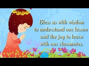 Opening Prayer for online class