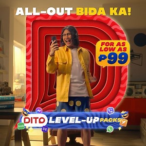 15 reactions | Never miss an all-out winning moment from home with DITO Level-Up Packs! With 30 days of all-access data, bida ka na sa work or online class! #TodoNaDITO | DITO Telecommunity | Facebook