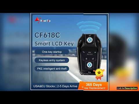 Remote Modified Universal Smart LCD Key APP Customized wallpaper CF618C For BMW Car Comfortable Ent