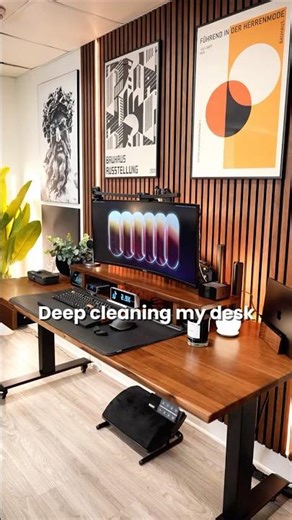 Deep Desk Clean & Reset | Satisfying Workspace Refresh