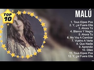 Lo mejor del álbum completo de Malú 2023 ~ Mejores artistas para escuchar 2023