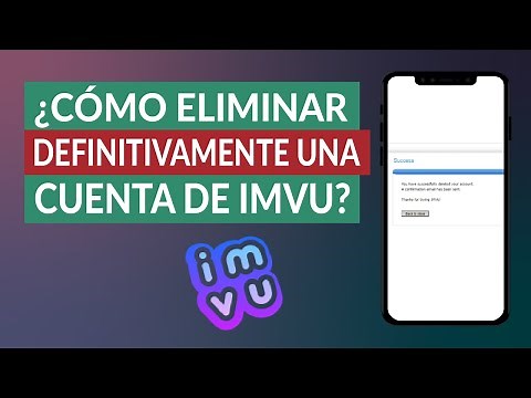 ¿Cómo Borrar o Eliminar Definitivamente una Cuenta de IMVU? - Muy Fácil
