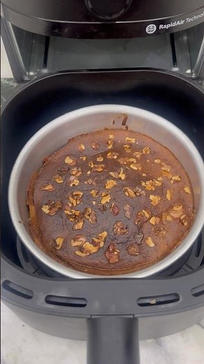 🍌 Banana Cake in Air Fryer Philips 🍰 #shorts #ytshorts #trending #cake #bananabread #recipe