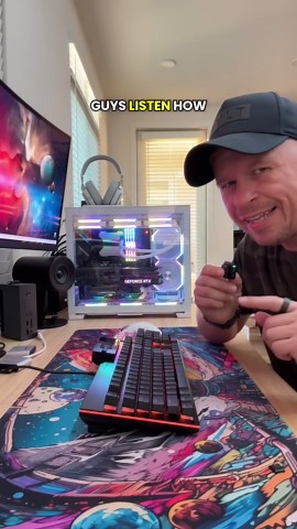 This gaming keyboard is super quiet!